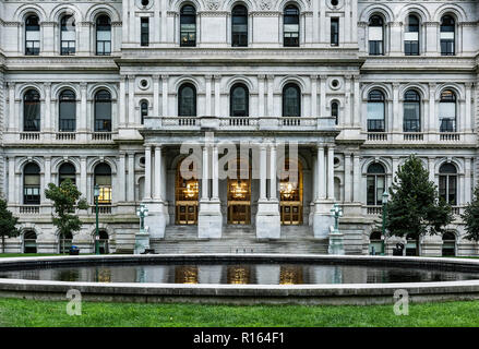 New York State Capitol Building, Albany, New York, Stati Uniti d'America. Foto Stock