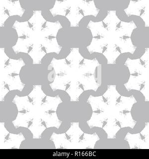 Decorativo sullo sfondo senza giunture - fiocchi di neve. Semplice christmas festive pattern. EPS10 illustrazione vettoriale. Illustrazione Vettoriale