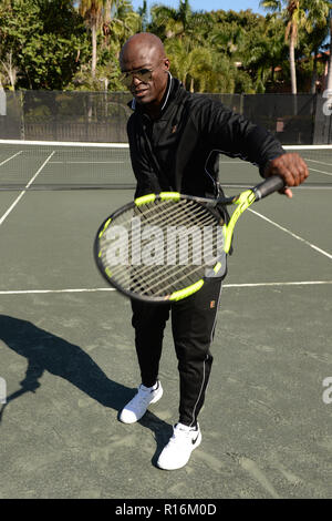 BOCA Raton, FL - novembre 09: Guarnizione assiste il Chris Evert/Raymond James Pro-Celebrity classico del tennis Pro-Am al Boca Raton Resort & Spa Il 9 novembre 2018 in Boca Raton Florida. Credito: mpi04/MediaPunch Foto Stock