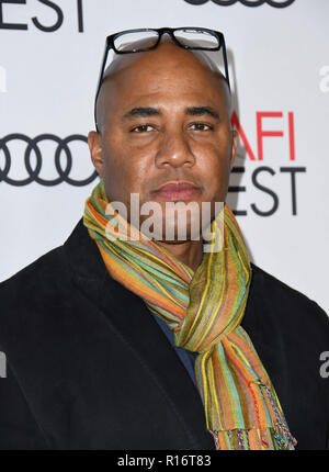 Hollywood, CA, Stati Uniti d'America. 9 Nov, 2018. 09 Novembre 2018 - Hollywood, California - Kwame Parker. AFI FEST 2018 Screening del " Libro verde " tenutasi a TCL Teatro Cinese. Photo credit: Birdie Thompson/AdMedia Credito: Birdie Thompson/AdMedia/ZUMA filo/Alamy Live News Foto Stock