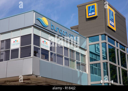 Supermercato Aldi in Mona Vale a nord di Sydney, Australia Foto Stock