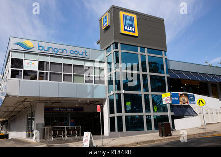 Supermercato Aldi in Mona Vale a nord di Sydney, Australia Foto Stock