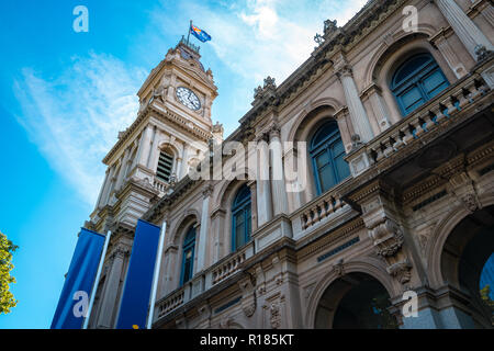 Bendigo, Victoria, Australia - Storico post office e il centro di informazioni turistiche Foto Stock