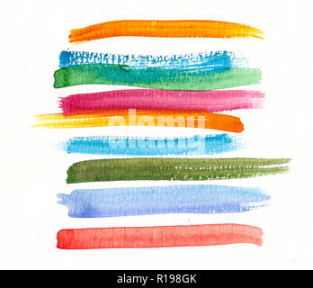 Sfondo ad acquerello Foto Stock
