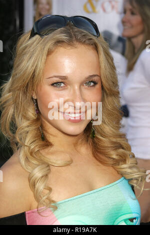 Hayden Panettiere 11/20/05 la vostra, miniera ed il nostro Arclight @, Hollywood foto di Fuminori Kaneko/HNW / PictureLux (20 novembre 2005) Foto Stock