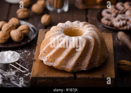 Pane scimmia cibo fotografia, una delizia torta dolce Foto Stock