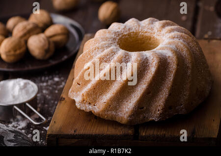 Pane scimmia cibo fotografia, una delizia torta dolce Foto Stock