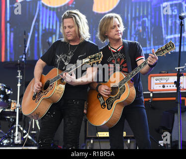 MIRAMAR FL - novembre 10: Nelson eseguire durante il Rock Fest 80s al Miramar Parco Regionale anfiteatro su Novembre 10, 2018 a Miramar, Florida. Credito: mpi04/MediaPunch Foto Stock