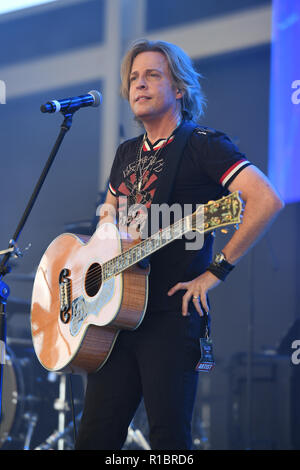 MIRAMAR FL - novembre 10: Nelson eseguire durante il Rock Fest 80s al Miramar Parco Regionale anfiteatro su Novembre 10, 2018 a Miramar, Florida. Credito: mpi04/MediaPunch Foto Stock