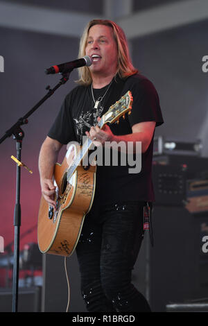 MIRAMAR FL - novembre 10: Nelson eseguire durante il Rock Fest 80s al Miramar Parco Regionale anfiteatro su Novembre 10, 2018 a Miramar, Florida. Credito: mpi04/MediaPunch Foto Stock