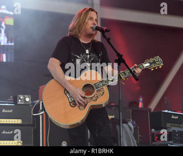 MIRAMAR FL - novembre 10: Nelson eseguire durante il Rock Fest 80s al Miramar Parco Regionale anfiteatro su Novembre 10, 2018 a Miramar, Florida. Credito: mpi04/MediaPunch Foto Stock