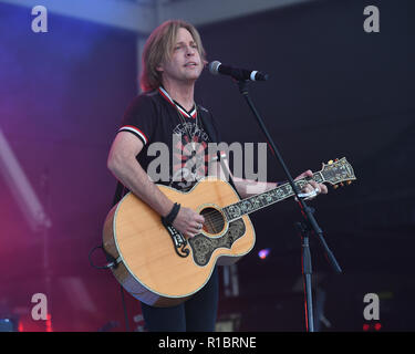 MIRAMAR FL - novembre 10: Nelson eseguire durante il Rock Fest 80s al Miramar Parco Regionale anfiteatro su Novembre 10, 2018 a Miramar, Florida. Credito: mpi04/MediaPunch Foto Stock