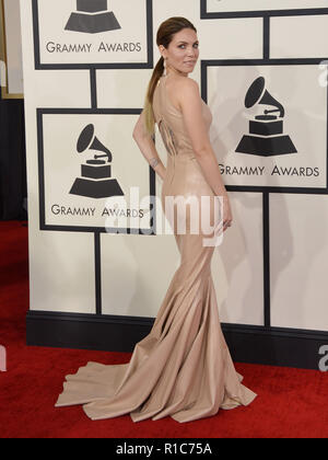 Skylar Grey arrivando al 56th Annual Grammy Awards 2014 presso il centro di fiocco in Los Angeles.Skylar Grey 254 evento nella vita di Hollywood - California, tappeto rosso Evento, STATI UNITI D'AMERICA, industria cinematografica, celebrità, fotografia, Bestof, arte cultura e intrattenimento, Topix celebrità moda, migliori della vita di Hollywood, evento nella vita di Hollywood - California, moquette rossa e dietro le quinte, movie celebrità, personaggi televisivi, musica celebrità, Topix, Bestof, arte cultura e intrattenimento, verticale, una persona, la fotografia di moda, a piena lunghezza e 2014 Indagine tsuni@Gamma-USA.com , Tsuni Credito / STATI UNITI D'AMERICA, Foto Stock