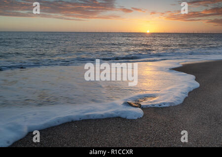 Alba del mare Foto Stock