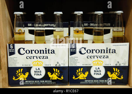 Coronita, Corona,birra Foto Stock