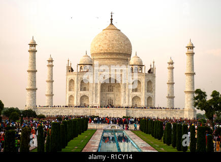 India - Varanasi, Agra, Uttar Pradesh, India. 18,10, 2018. Pic mostra: Agra è una città nel nord India è nello stato di Uttar Pradesh. Essa è la casa per l'iconico Foto Stock