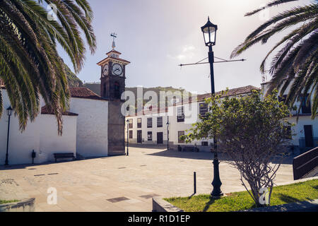 Graziosa città di San Juan de la Rambla Foto Stock