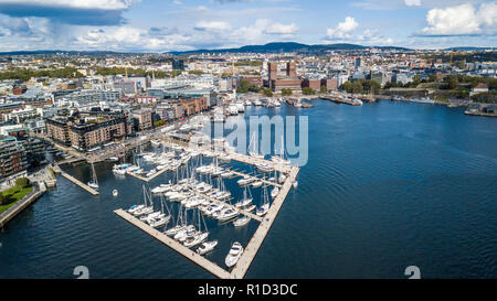 Piperviker Bay, Oslo, Norvegia Foto Stock