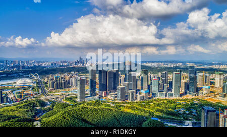 Nanning, Nanning, Cina. Xii Nov, 2018. Nanning, CINA-fotografia aerea di Wuxiang nuovo Distretto in Nanning, southwest ChinaÃ¢â'¬â"¢s nel Guangxi. Credito: SIPA Asia/ZUMA filo/Alamy Live News Foto Stock