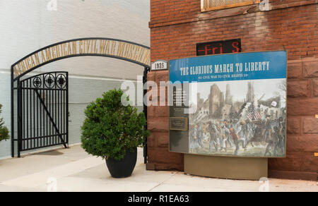 African American Civil War Museum LeDroit Park Washington DC Foto Stock