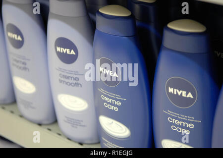 Nivea,per la cura della pelle Foto Stock