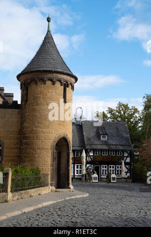 Street View Goslar, Repubblica federale di Germania Foto Stock