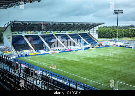 FALKIRK, Scozia - 10 settembre 2017: Falkirk Stadium, Scotland, Regno Unito. Foto Stock