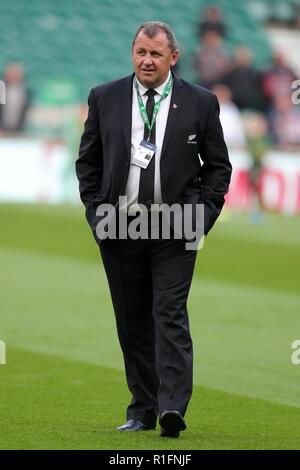 Ian Foster Nuova Zelanda assistant coach Inghilterra V Nuova Zelanda, Autunno intenzionali Twickenham, Londra, Inghilterra 10 novembre 2018 Credit: Allstar Picture Library/Alamy Live News Foto Stock