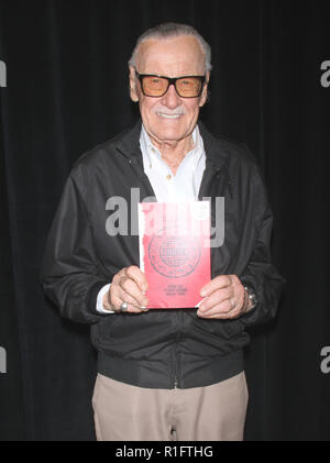 ***FILE FOTO*** Fumetto leggenda Stan Lee ha scomparso all'età di 95 NEW YORK, NY - 30 Maggio: Stan Lee al BookExpo America 2014 presso il Centro Congressi Jacob K. Javits Center di New York City il 30 maggio 2014. Credito: RW/MediaPunch Credito: MediaPunch Inc/Alamy Live News Foto Stock