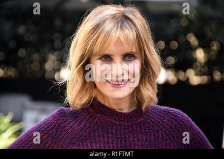 Roma Italia 12 Nov 2018 - Palazzo Dama Hotel - Presentazione film COSA FAI UN CAPOODANNO? Isabella Ferrari nel ruolo di Domitilla Credito: Giuseppe Andidero Credito: Giuseppe Andidero/Alamy Live News Foto Stock