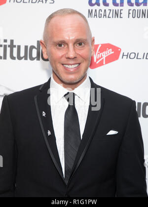 L'atteggiamento Awards 2018 - Arrivi con: Robert Rinder dove: Londra, Regno Unito quando: 11 Ott 2018 Credit: WENN.com Foto Stock