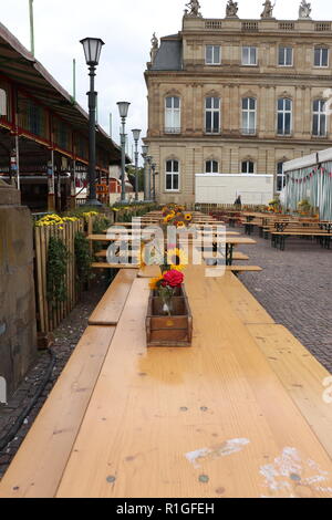 Centro Storico Fiera di Stoccarda Germania nel mese di ottobre Foto Stock