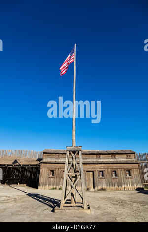 Fort Bravo Texas occidentale di Hollywood style theme park in provincia di Almeria, Spagna Foto Stock