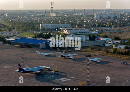 Aeroporto di Astrakhan (Narimanovo) ASF, Russia Foto Stock