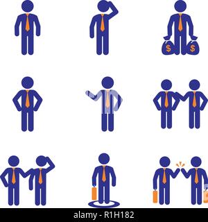 Uomo d'affari Illustrazione Vettoriale