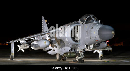 Royal Navy Sea Harrier FA2, ZH801 , 001, Foto Stock