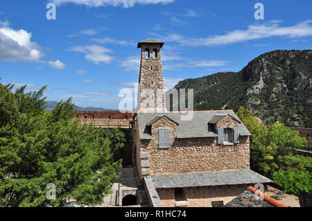 Fort Liberia, Villefranche-de-Conflent, Pyrenees-Orientales, Occitanie, Francia Foto Stock