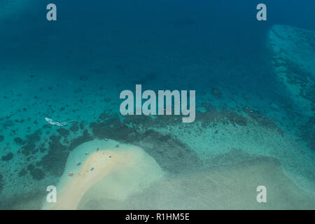 La Laguna Blu di Zanzibar aria 2, messa a terra Foto Stock