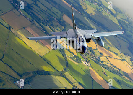 German Air Force, Panavia Tornado in volo fotografato a Royal International Air Tattoo (RIAT) Foto Stock