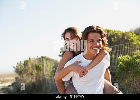 Matura per divertirsi insieme Foto Stock