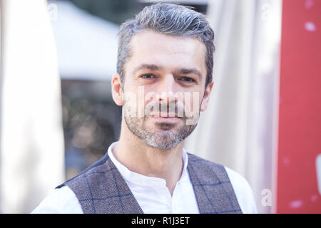 Roma, Italia. Xii Nov, 2018. Attore italiano Luca Argentero Photocall del film italiano " Cosa fare a Capodanno?' a Palazzo Dama a Roma Credito: Matteo Nardone/Pacific Press/Alamy Live News Foto Stock