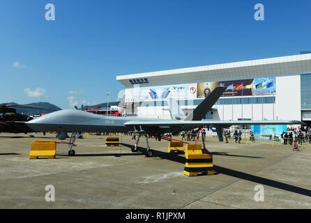 Zhuhai Zhuhai, Cina. Xiii Nov, 2018. Zhuhai Cina-l'attacco-2 Drone a Zhuhai Airshow 2018 a Zhuhai sud ChinaÃ¢â'¬â"¢s nella provincia di Guangdong. Credito: SIPA Asia/ZUMA filo/Alamy Live News Foto Stock