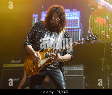 MIRAMAR FL - novembre 11: Ace Frehley esegue durante il Rock Fest 80s al Miramar Parco Regionale anfiteatro su Novembre 11, 2018 a Miramar, Florida. Credito: mpi04/MediaPunch Foto Stock