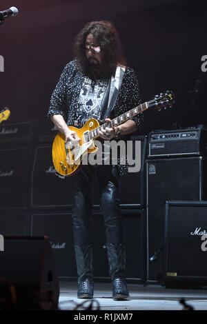 MIRAMAR FL - novembre 11: Ace Frehley esegue durante il Rock Fest 80s al Miramar Parco Regionale anfiteatro su Novembre 11, 2018 a Miramar, Florida. Credito: mpi04/MediaPunch Foto Stock