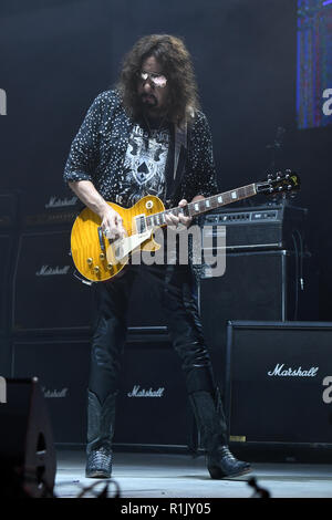 MIRAMAR FL - novembre 11: Ace Frehley esegue durante il Rock Fest 80s al Miramar Parco Regionale anfiteatro su Novembre 11, 2018 a Miramar, Florida. Credito: mpi04/MediaPunch Foto Stock