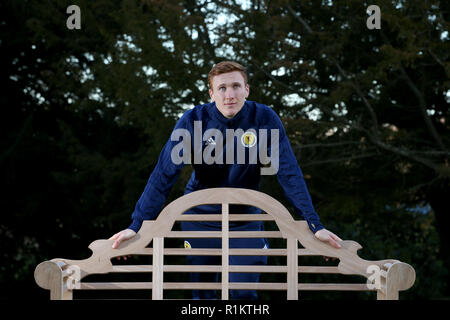 Scozia David Bates durante un photocall di Edimburgo. Foto Stock