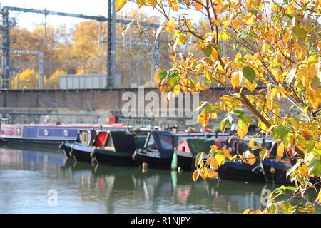 Edifici Gasholders ,Kings Cross, London Foto Stock