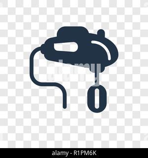 Frullino icona vettore isolato su sfondo trasparente, frusta trasparenza concetto del logo Illustrazione Vettoriale