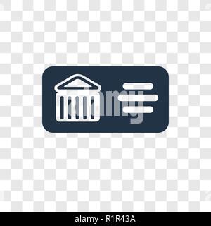 Cinema icona vettore isolato su sfondo trasparente, Cinema trasparenza concetto del logo Illustrazione Vettoriale