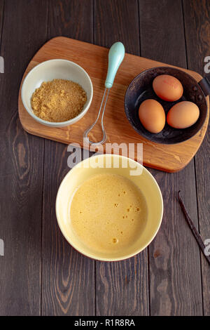 Pancake rendendo Foto Stock